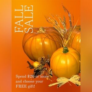 Thanksgiving Fall decoration Pumpkin Acorns Leaves Bundle + FREE GIFT